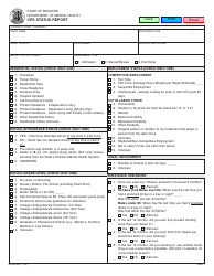 Form MO650-8427 Cps Status Report - Missouri