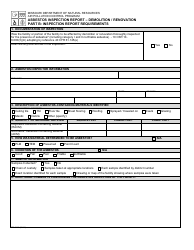 Form 780-2130 Asbestos Inspection Report - Demolition/Renovation - Missouri, Page 2