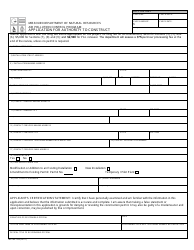 Document preview: Form MO780-1323 Application for Authority to Construct - Missouri