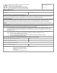 Document preview: Form MO780-2660 State Revolving Fund Cost and Effectiveness Certification Form - Missouri
