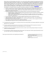 Form 780-2688 Community Technical, Managerial and Financial Checklist for Existing Water Systems - Missouri, Page 4