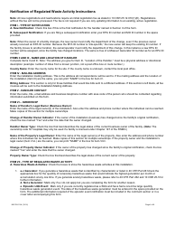 Form MO780-1164 Notification of Regulated Waste Activity - Hazardous Waste Program - Missouri, Page 4