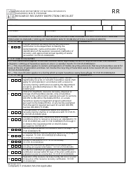 Document preview: Form MO780-2666 Resource Recovery Inspection Checklist - Hazardous Waste Program - Missouri