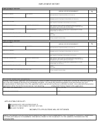 Form MO780-1089 Application: Examination for Drinking Water Treatment, Water Distribution, Wastewater Treatment or Concentrated Animal Feeding Operations (Cafo) Waste Management Systems Operator Certificate - Missouri, Page 4