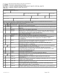 Document preview: Form MO780-0105 Closed Sanitary/Demolition/Utility Waste /Special Waste Landfill Inspection Checklist - Solid Waste Management Program - Missouri