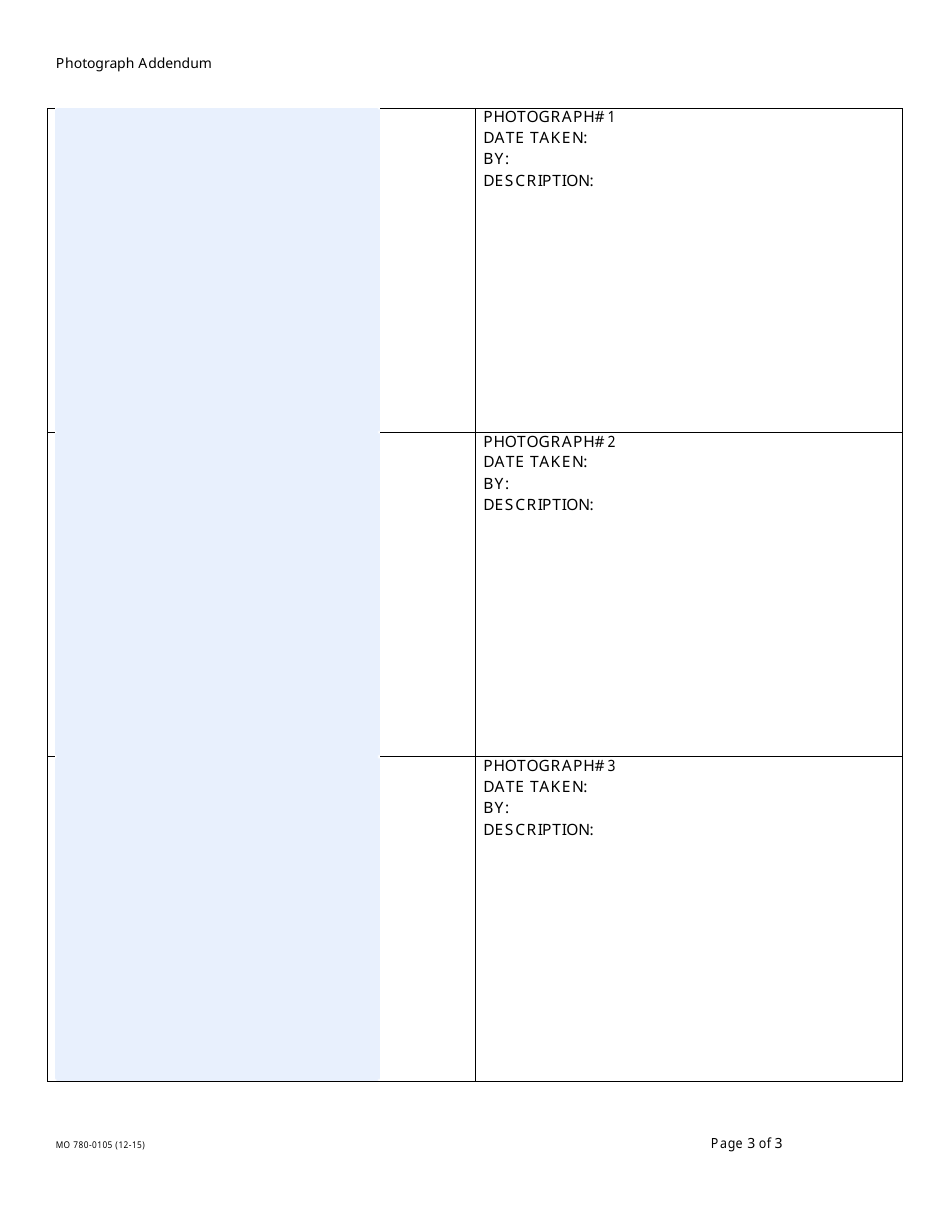 Form MO780-0105 Closed Sanitary / Demolition / Utility Waste / Special Waste Landfill Inspection Checklist - Solid Waste Management Program - Missouri, Page 3