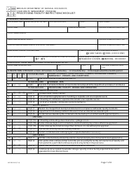 Document preview: Form MO780-0343 Processing Facility Inspection Checklist - Solid Waste Management Program - Missouri