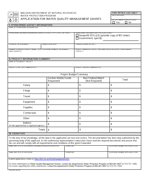 Form MO780-2831  Printable Pdf