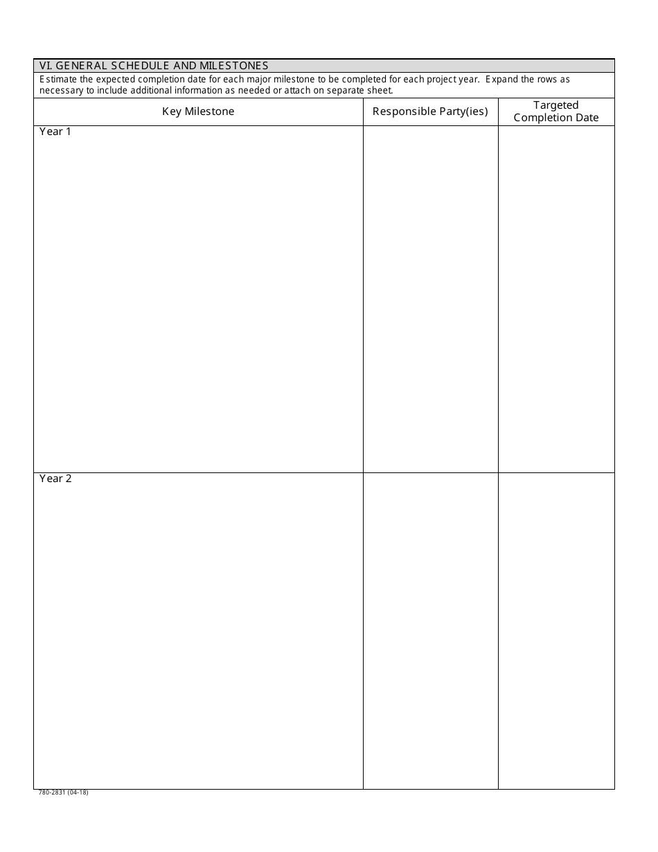 Form MO780-2831 Application for Water Quality Management Grants - Water Protection Program - Missouri, Page 5