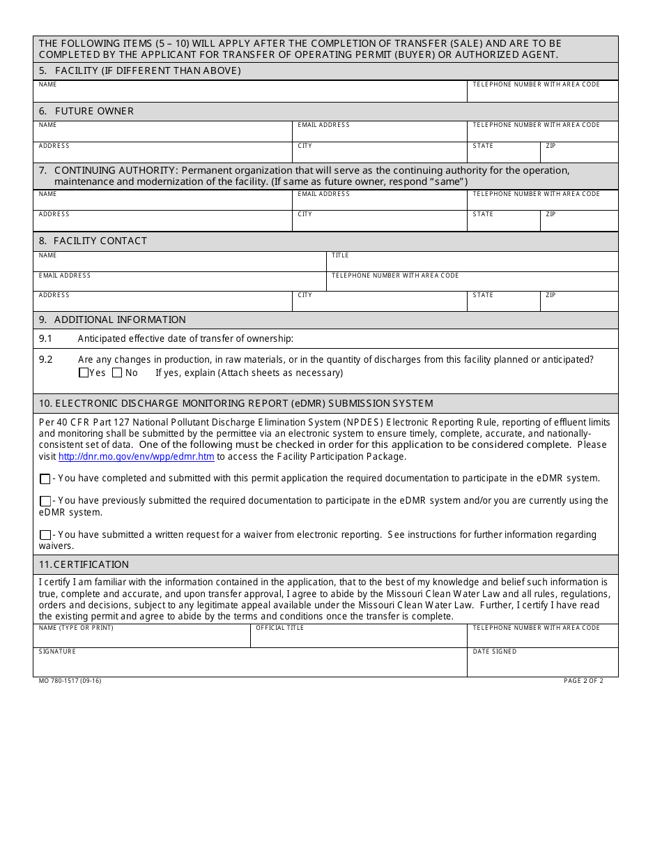 Form Mo780 1517 Fill Out Sign Online And Download Fillable Pdf Missouri Templateroller 3874