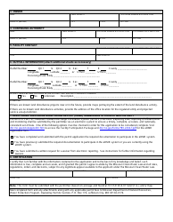 Form MO780-1408 (G) Application for Land Disturbance Stormwater General Permit (Mor100 and Mora) - Water Protection Program - Missouri, Page 2
