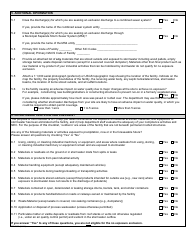 Form MO780-2828 No Exposure Certification for Exclusion From Npdes Stormwater Permitting Under Missouri Clean Water Law - Water Protection Program - Missouri, Page 2