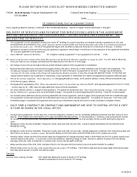 Adoption Subsidy 18+ One Year Agreement Checklist Form - Missouri