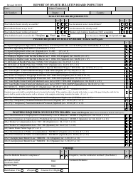 Document preview: Report of on-Site Bulletin Board Inspection - Missouri