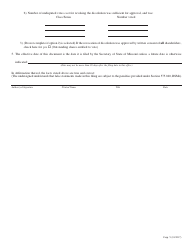 Form CORP.9 Statement of Revocation of Voluntary Dissolution - Missouri, Page 2