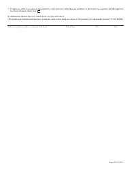 Form CORP.45A Articles of Revocation of Voluntary Dissolution for a Nonprofit Corporation - Missouri, Page 2