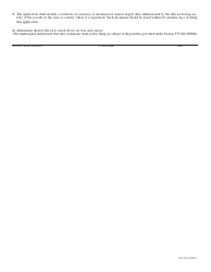 Form LP-42 Application for Registration of a Foreign Limited Partnership in Missouri - Missouri, Page 2