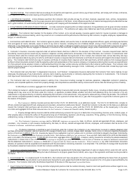 Form 110 Standard Form of Contract Between Owner and Contractor for Construction Under $25,000 - Montana, Page 2