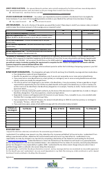 New Legislator Enrollment Form - Montana, Page 2