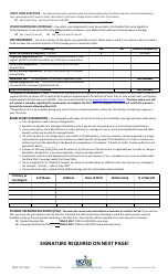 New Employee Enrollment Form - Montana, Page 2
