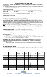 Retiree Election Form - Montana, Page 3