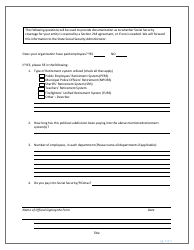 Local Government Entity Information Form - Montana, Page 3
