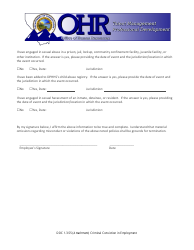 Acknowledgement and Disclosure Form - Montana, Page 2