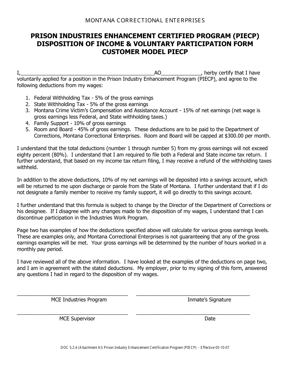 Form DOC5.2.4 - Fill Out, Sign Online and Download Printable PDF ...