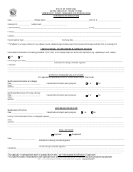 Document preview: Community Work Program Screening Form - Montana