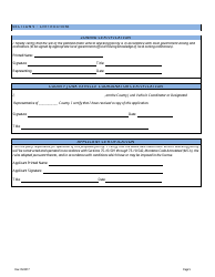 Motor Vehicle Wrecking Facility License Application Form - Montana, Page 5