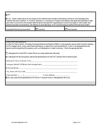Form MS4REAPP Permittee Reapplication Form - General Permit for Storm Water Discharges Associated With Ms4s - Montana, Page 5