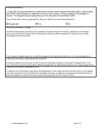 Form MS4REAPP Permittee Reapplication Form - General Permit for Storm Water Discharges Associated With Ms4s - Montana, Page 6