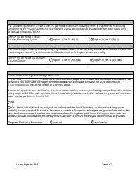 Form MS4NEWAPP New Permittee Application Form - General Permit for Storm Water Discharges Associated With Ms4s - Montana, Page 4