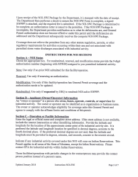 Instructions for Form NOI-SWI Notice of Intent for Multi-Sector Storm Water Discharges Associated With Industrial Activity - Montana, Page 3