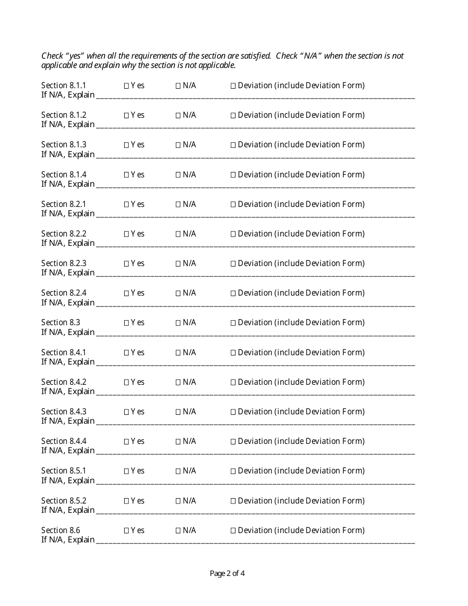 Water Main Extension and Replacement Checklist - Montana, Page 4