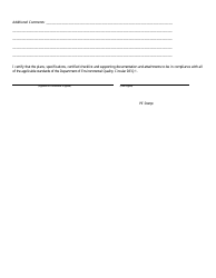 New Community Water Supply Well Expedited Review Checklist - Montana, Page 9