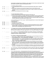 New Public Water Supply Well Expedited Review Checklist - Montana, Page 4