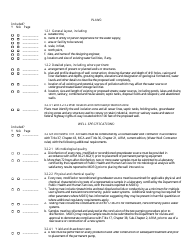 New Public Water Supply Well Expedited Review Checklist - Montana, Page 5