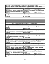 Form MS4-AR Mpdes Storm Water Small Ms4 Annual Report Form - Montana, Page 6