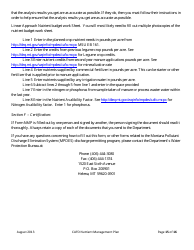 Form NMP Nutrient Management Plan - Montana, Page 15
