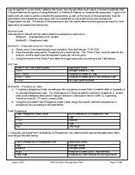 Form NMP Nutrient Management Plan - Montana, Page 7