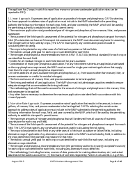 Form NMP Nutrient Management Plan - Montana, Page 8