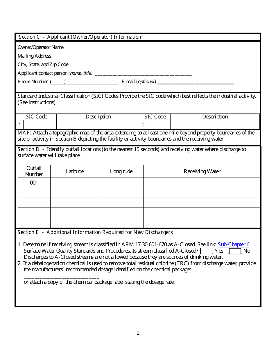 Form NOI-77 - Fill Out, Sign Online and Download Fillable PDF, Montana ...