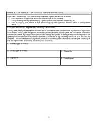 Form NOI-77 Notice of Intent - Disinfected Water and Hydrostatic Testing General Permit (Mtg770000) - Montana, Page 3