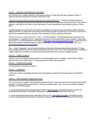 Form NOI-77 Notice of Intent - Disinfected Water and Hydrostatic Testing General Permit (Mtg770000) - Montana, Page 6