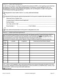 Form NOI-07 Notice of Intent Form - Construction Dewatering General Permit (Mtg070000) - Montana, Page 2