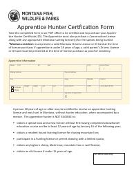 Apprentice Hunter Packet - Montana, Page 3