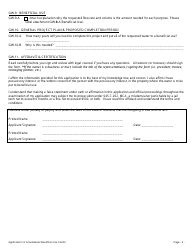 Form 600 GW Groundwater Application for Beneficial Water Use Permit - Montana, Page 4
