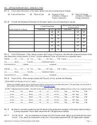 Form 606 IR Application to Change an Existing Irrigation Water Right - Montana, Page 2
