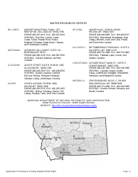 Form 606 IR Application to Change an Existing Irrigation Water Right - Montana, Page 6